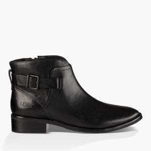 UGG Barnett Leather Ankle Booties Size 12 EUC